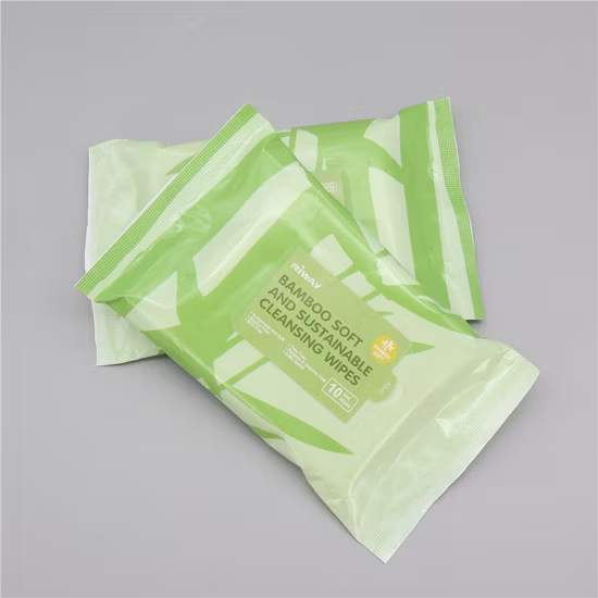 Wz 100% бамбуковое волокно биоразлагаемые оптовые органические антибактериальные детские салфетки детские влажные салфетки